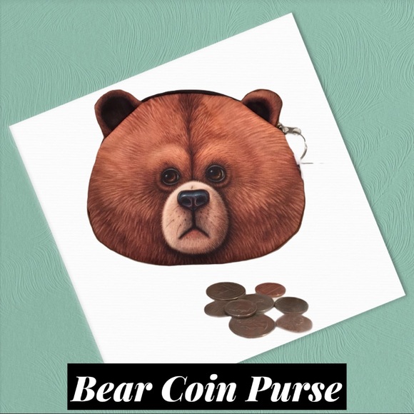 1 HP Bear Coin Purse - Picture 1 of 8